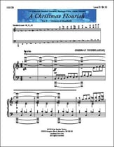 A Christmas Flourish Handbell sheet music cover